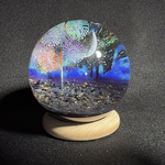 🎆🏭 花火輝くコンビナート夜景の置物 ～Fireworks Industrial Night View Ornament～