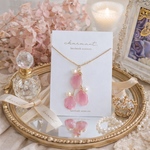 本物のさくらの花びらネックレス𓂃🌸𓈒𓏸