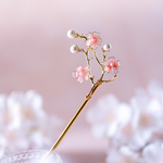 桜を、ひと枝。春のかんざし