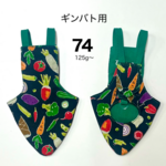 鳩のオムツ・ギンバト用（74)（バードスーツ.バードダイパー）夏野菜クロ