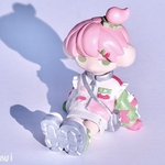 いちごのフィギュア（ピンク）