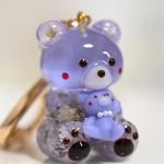 はぁ〜いﾍﾞﾋﾞ抱っこ🧸くまりん💜むらさき💜