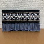 インド刺繍リボン　袱紗　マルチケース
