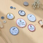 ♩新色追加♩M size・お名前ワッペン　/  １枚入り　/　入園グッズ　北欧モチーフ