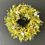 Mimosa wreathＬsize「受注制作」
