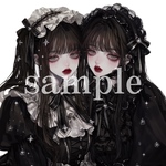 オリジナル人物ステッカー♡No.3350