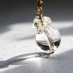 春の新作【限定数のみ】希少石！カード付　カイラス水晶　ヒマラヤ産　クリスタル　サージカルステンレスネックレス 