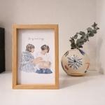 【水彩風】 似顔絵イラスト/家族写真・ウェディング・SNSアイコン