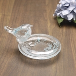 小鳥トレイ（水色）