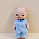 cocoriang、kumkukuサイズ●フォーマル風セットアップ（ブルー）