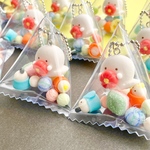 【送料込】ひな祭りのお菓子とおばけマシュマロのボールチェーン