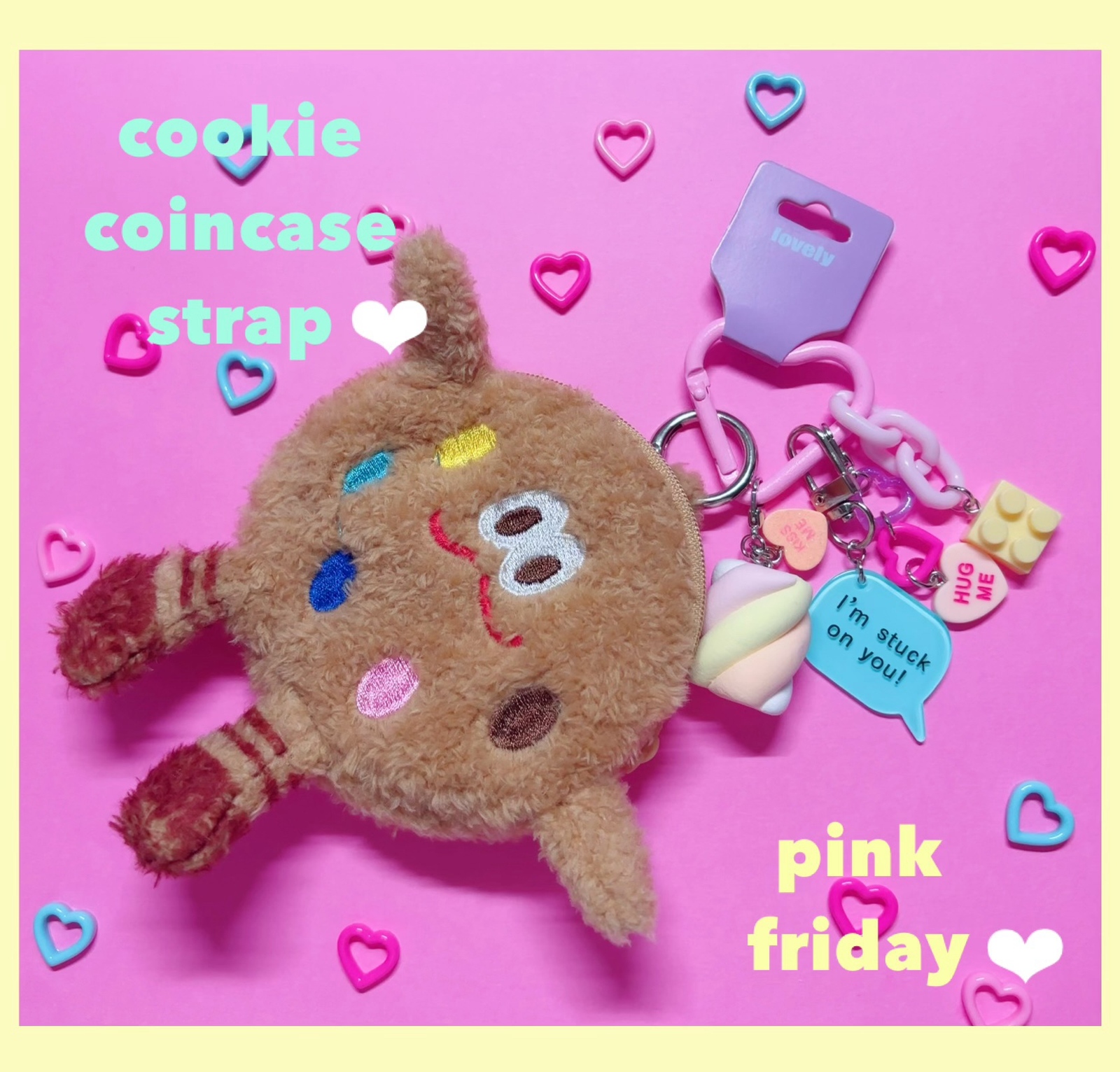じゃらじゃらキーホルダー ぬいぐるみ ミニポーチ ストラップ チャーム