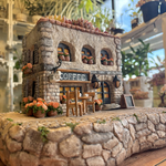 モルタルハウスのcafe鉢・1作目（多肉寄せ植え）