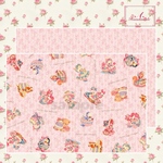 -pink-Easter animals デザインペーパー【No.e73】