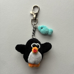 ペンギンのぬいぐるみキーホルダー｜小さなぺんちゃん01【送料込み・匿名配送】