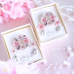 【 3/6 20:00~ 再々販✨️ 】桜ブローチ 🌸 サークルブローチ
