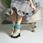 1/12サイズ【21㎝ドール】【ヒール】Classical （Sky Mist×White）