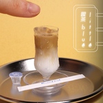 【喫茶LittleBlue】ミニチュアアイスカフェラテ☕️🥛🧊　/　ブライス　リカちゃん