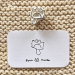消しゴムはんこ　ムササビ