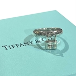 希少【TIFFANY&CO】2242 ティファニーカデナロックリング指輪 12.5号／スターリングシルバーSV925刻印メンズリングシルバーアンティーククラシック　名品　お守りリング