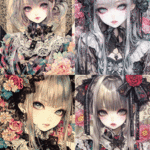 【2月受注販売品】SWEET GIRL WORLD ４面CS　コラージュシート