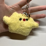 ぴきちストラップ（左手上げ）