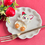 レアチーズキャットのブローチ