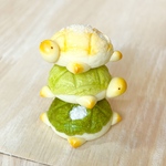 お砂糖がけカメロンパンマグネット（メロン、大きめ）
