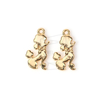 PDT-789-G【2個入り】プロフィールプードルペンダント,Profile Poodle Pendant