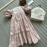 ドール服＊つけ襟ワンピース