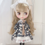 F 011  ふわり白桜ワンピース　リバティ