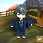 【 ねんどろいどどーるサイズ 】　羽織と着物セット