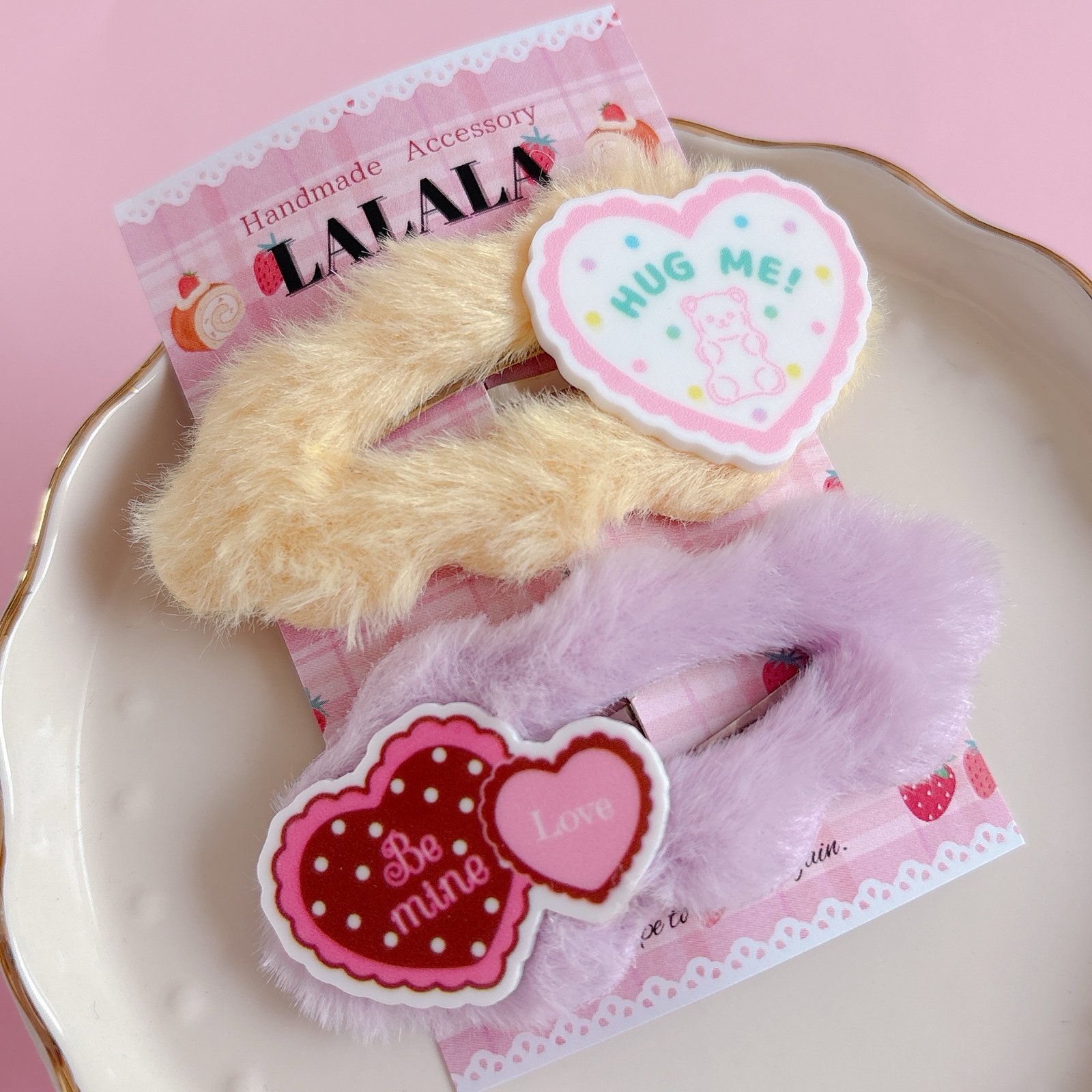 キャンディ♡ チュールリボン ツイン♡ ハンドメイド リボン ヘアゴム