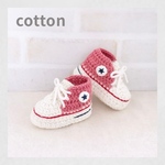 コットンのベビーシューズ＊くすみピンク◇新色 コットンver. 人気のくすみカラー＊*°♪。
