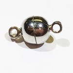 マグネットクラスプ　ロジウムシルバー　6ｍｍ　５個♪ 