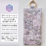 ポケットティッシュ＆ゴミ袋ポーチ