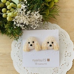 🐾わんこピアス🐶アメリカンコッカースパニエル🐾