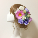 お着物、浴衣、袴、ドレスに！髪飾り 12点セット かんざしとパーツ(Eternal Love)