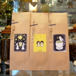 送料込み★自然農法・organic コーヒー豆★3種類×各100g★ラオス・東ティモール・双子の星ブレンド★