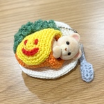 シルバニアファミリー赤ちゃんに　オムライスの着ぐるみ