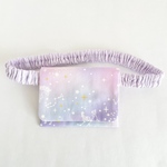 ユニコーンと星　ゴムベルトの移動ポケット 