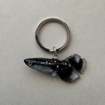 ◽︎ Keyring ミッドナイトフリル メダカ