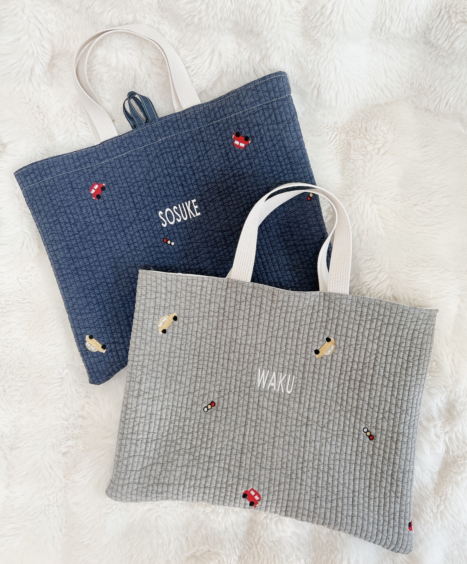 お名前刺繍】ヌビ🍒レッスンバッグ - coco lipine | minne byGMOペパボ