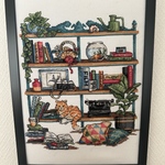 display cabinet🗄️クロスステッチ刺繍額