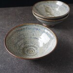 みぞれ釉飯碗 [0180]