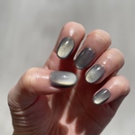new ˊ˗ 𝑗𝑢𝑖𝑐𝑦 𝑔𝑟𝑒𝑒𝑛 𝚖𝚊𝚐𝚗𝚎𝚝 𝘤𝘰𝘭𝘰𝘳  / マグネットネイル オーロラネイル うるうるネイル ぷるぷるネイル ワンカラーネイル グリーンネイル 入学式ネイル 卒業式ネイル