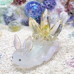 Uo802［クォーツ］宇宙を宿すガラスのウミウシ