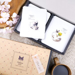 【春限定】猫のコーヒーギフトBOX(ドリップバッグ10袋入り)【コーヒーの種類が選べます】自家焙煎珈琲/ドリップコーヒー/飲み比べ/異動/退職/ご挨拶/桜/ミモザ/花