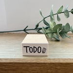 【ラベラーシールぴったりシリーズ】TODOスタンプ