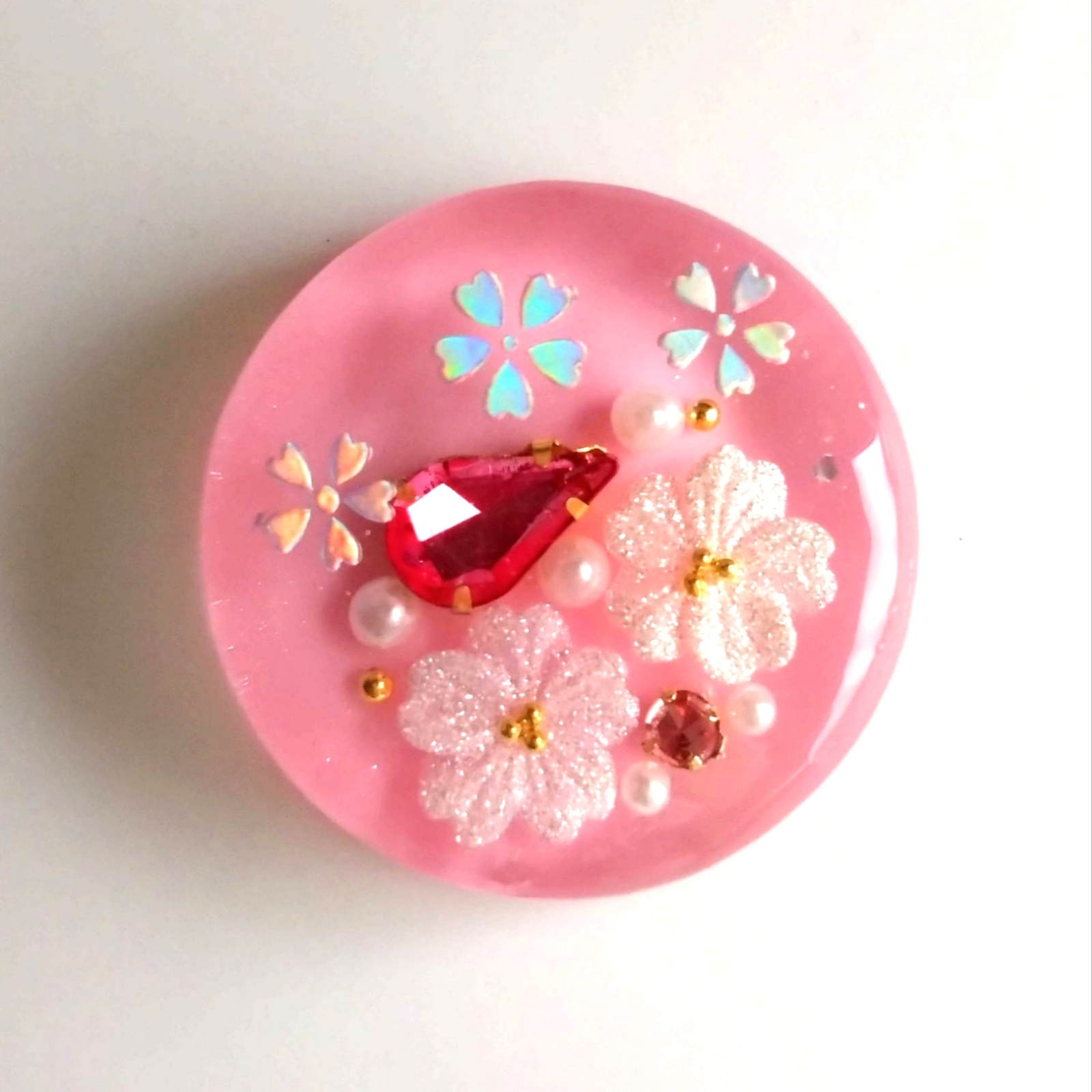 SALE】ヘアゴム レジン 桜 756 - f.flower | minne byGMOペパボ 国内